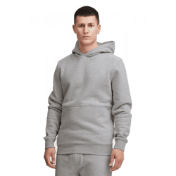 klassischer 11 PROJECT PRRavn Herren Kapuzenpullover aus Sweat Hoodie 20716672ME-200274 Grau