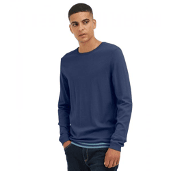 klassischer BLEND Herren Feinstrickpullover mit Rundhals Strickpullover 20717260-194024 Blau