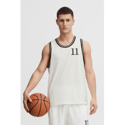 klassisches 11 PROJECT PRZayden Herren Tanktop mit Rundhals Top 21301016-ME-110103 Weiß
