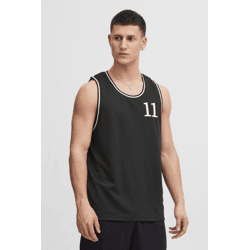 klassisches 11 PROJECT PRZayden Herren Tanktop mit Rundhals Top 21301016-ME-194008 Schwarz
