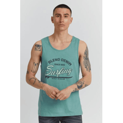 klassisches BLEND BDLingo Herren Tanktop mit Rundhals Top 20714921ME-164712 Blau