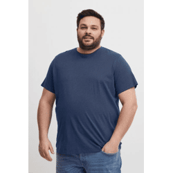 klassisches BLEND BHGila BT Herren T-Shirt mit Rundhals Shirt Große Größen 20716315ME-194024 Blau