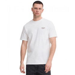 klassisches BLEND BHJamey Herren T-Shirt mit Rundhals Shirt 20717774-110602 Weiß