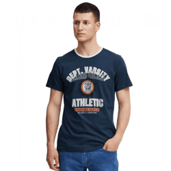 klassisches BLEND BHOrion Herren T-Shirt mit Rundhals Shirt 20716730ME-194024 Blau