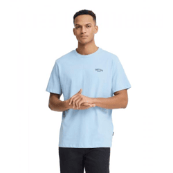 klassisches BLEND BHVagner Herren T-Shirt mit Logoprint Shirt 20718781-144121 Blau