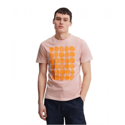 klassisches CASUAL FRIDAY CFThor Herren T-Shirt mit Rundhals Shirt 20504716-141506 Rosa