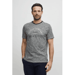 klassisches FQ1924 FQIvar Herren T-Shirt mit Rundhals Shirt 21900538-ME-194011 Grau