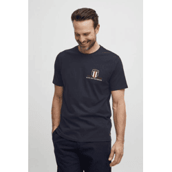 klassisches FQ1924 FQOlaf Herren T-Shirt mit Rundhals Shirt 21900540-ME-194011 Grau