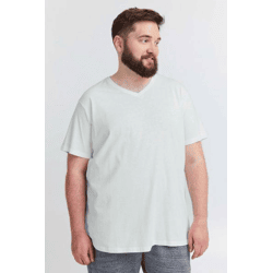 Classic SOLID SDBedo BT Men's V-neck T-shirt 21300881-ME-110601 White