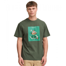 klassisches SOLID SDNong Herren T-Shirt mit Rundhals Shirt 21108418-190415 Grün
