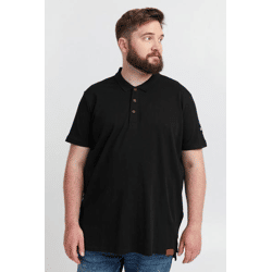 Klassisches SOLID SDTrip BT Herren Poloshirt Große Größen mit 3-Knopf-Leiste Shirt 21300885-ME-799000 Schwarz