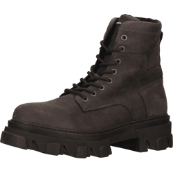 Komfortable BULLBOXER Stiefelette Schnürschuhe für Damen 517504E6L DKBW Braun