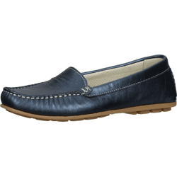 Komfortable IMAC Mokassin Schlupfschuhe für Damen 355010 1260-009 Blau