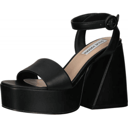 Komfortable Steve Madden Sandalen Sandalen für Damen Paysin SM11002379 001 Schwarz