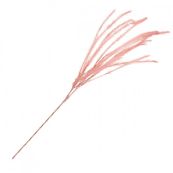Artificial branch plumes salmon 150 cm
