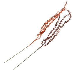 Artificial branch Shine Succulent copper/bronze 46 cm set of 12