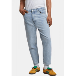 Casual 2Y Premium Men's Stretch Jeans with Zipper Pockets, Cotton, Blue