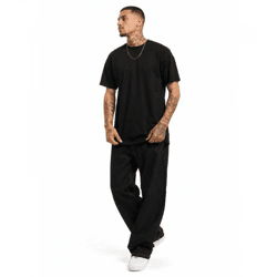lässige Dangerous DNGRS Herren Jeans Alltags-Hose Baumwoll-Hose Dunkelblau