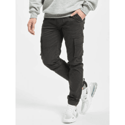 lässige Denim Project Herren Jeans Stretch Taschen Denim mit Baumwolle Schwarz