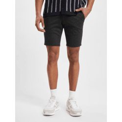lässige Denim Project Herren Shorts Stretch Schwarz