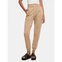 lässige URBAN CLASSICS Damen Hose Kordelzug Taschen 300 g/m² Beige