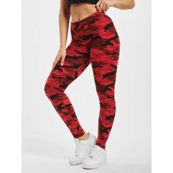 lässige Urban Classics Damen Hose Stretch Oversize 170 g/m² Camouflage
