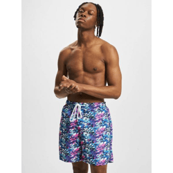 lässige Urban Classics Herren Hose Kordelzug Taschen 100 g/m² Blau/Bunt