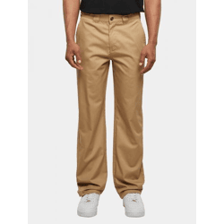lässige URBAN CLASSICS Herren Jeans Reißverschluss Taschen 240 g/m² mit Baumwolle Beige
