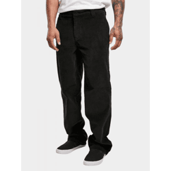 lässige URBAN CLASSICS Herren Jeans Reißverschluss Taschen 280 g/m² mit Baumwolle Schwarz