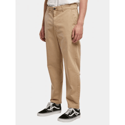 lässige Urban Classics Herren Jeans Stretch Reißverschluss Taschen mit Baumwolle Beige