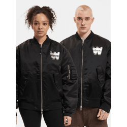 lässige Wood Wood Unisex Jacke Schwarz