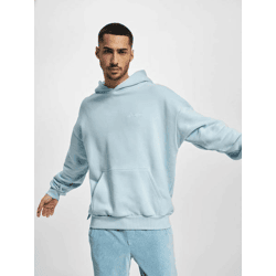 lässiger Sean John Herren Hoodie Kordelzug Rippbündchen mit Baumwolle Hell-Blau