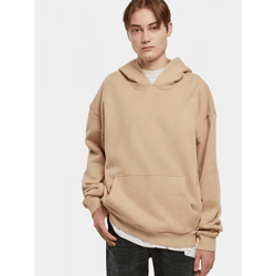 lässiger Urban Classics Herren Hoodie 460 g/m² mit Baumwolle Beige