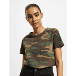 lässiges Brandit Damen T-Shirt 160 g/m² mit Baumwolle Camouflage