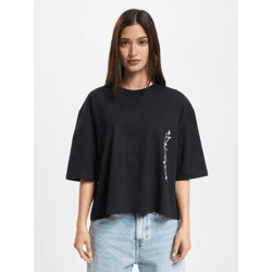 lässiges Dangerous DNGRS Damen T-Shirt 180 g/m² mit Baumwolle Schwarz