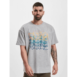 lässiges Dangerous DNGRS Herren T-Shirt 240 g/m² mit Baumwolle Grau