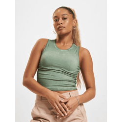 lässiges Freddy Damen T-Shirt Stretch mit Baumwolle Grün