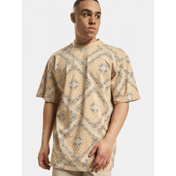 lässiges Karl Kani Herren T-Shirt 220 g/m² mit Baumwolle Beige