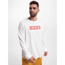 lässiges LEVI´S Herren Sweatshirt mit Baumwolle Weiß