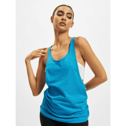 lässiges Urban Classics Damen T-Shirt 140 g/m² mit Baumwolle Blau