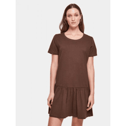 lässiges Urban Classics Damen T-Shirt 180 g/m² mit Baumwolle Braun