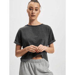 lässiges Urban Classics Damen T-Shirt 240 g/m² Anthrazit