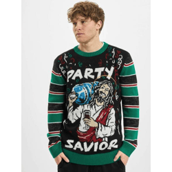 lässiges Urban Classics Herren Sweatshirt 7 g/m² Grün/Schwarz