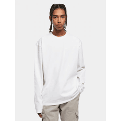 lässiges Urban Classics Herren Sweatshirt Oversize 300 g/m² mit Baumwolle Weiß