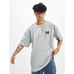 lässiges Wu-Wear Herren T-Shirt 180 g/m² mit Baumwolle Grau