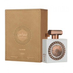 Lattafa Pride Nebras Elixir Unisex Eau de Parfum mit Vanille & Gourmand-Noten Körper-Parfüm 100ml Weiß/Bronze