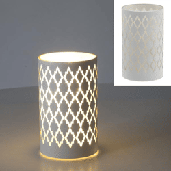 LED Lichterglas Oriental, groß, ca. 8x13cm
