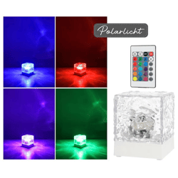 LED Polarlicht Leuchte, ca. 8x9cm