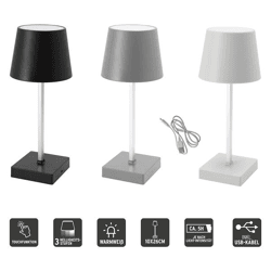 LED, USB Tischleuchte, 3/s, ca. 26cm