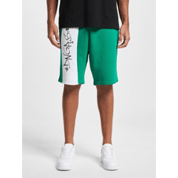 leichte Dangerous DNGRS Herren Shorts Kordelzug Taschen 300 g/m² mit Baumwolle Grün